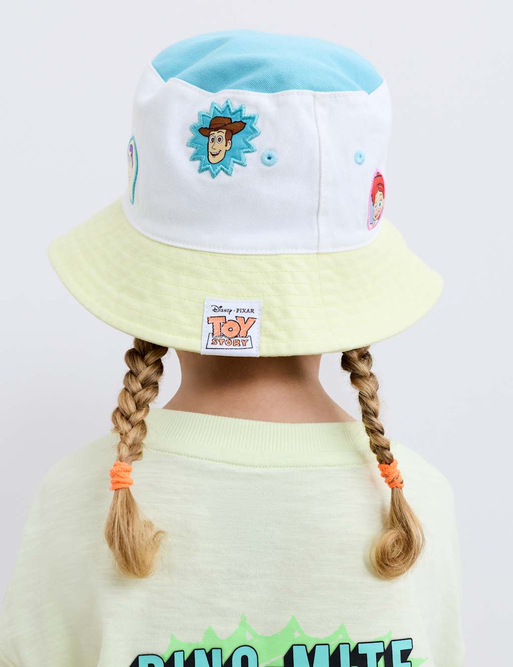 M&S Boys Toy Story Bucket Hat (3-6 Yrs) - 3-6 Years - Green Mix