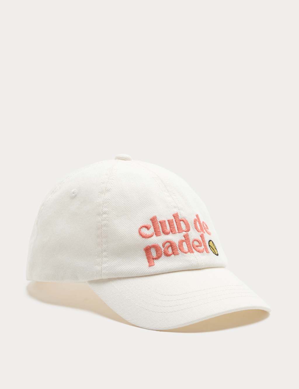 M&S X Club De Padel Kids Pure Cotton Padel Baseball Cap (3-13 Yrs) - 3-6 Years - Neutral