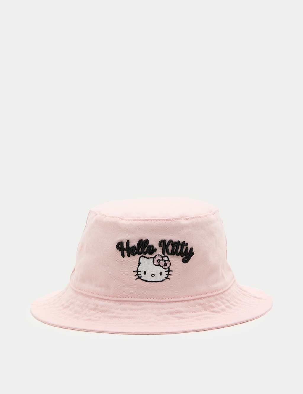 M&S Girls Hello Kitty Bucket Hat (3-13 Yrs) - 10-13 Years - Pink