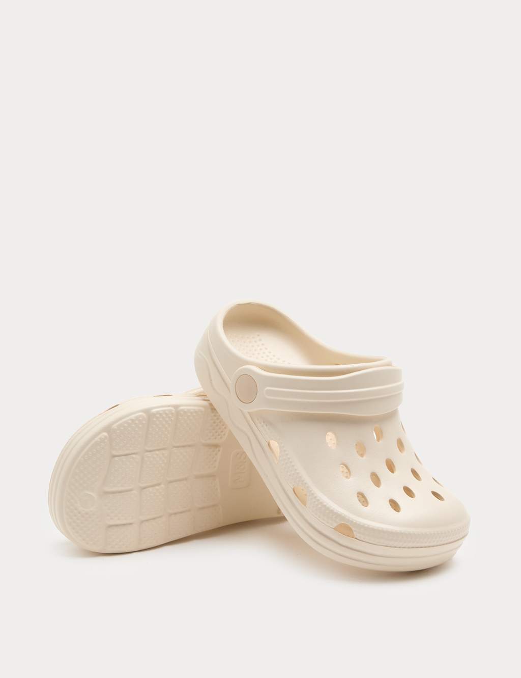M&S Kids Clogs (4 Small - 7 Large) - Stone