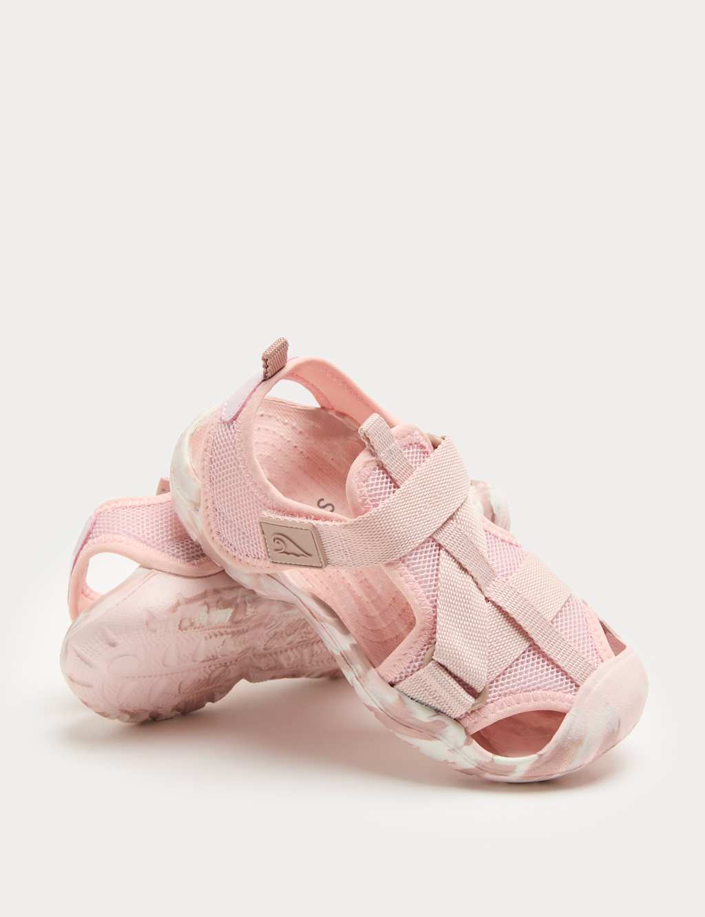 M&S Kids Closed Toe Trekkers (4 Small - 2 Large) - 9 - Pink Mix