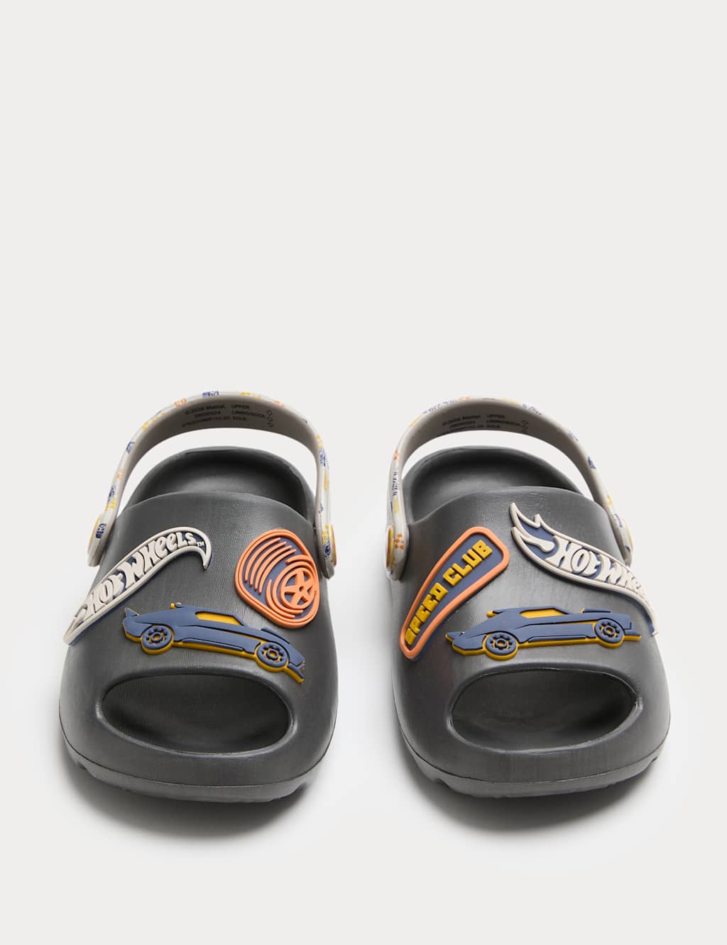 M&S Boys Hot Wheels Sliders (4 Small-2 Large) - 2 - Grey