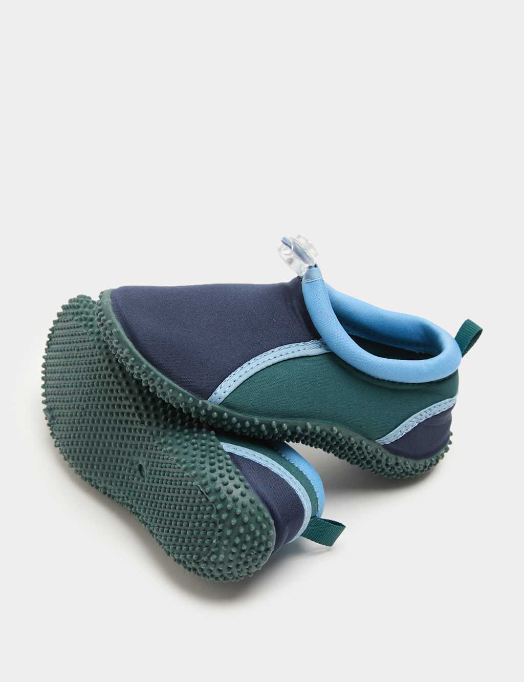 M&S Kids Swim Shoes (4 Small - 2 Large) - Green Mix