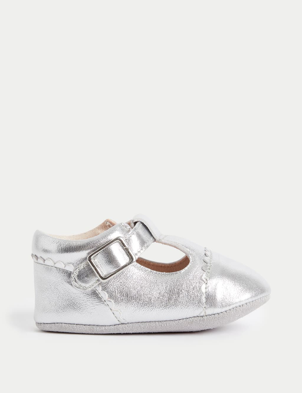 Babies Silver Shoes at M S