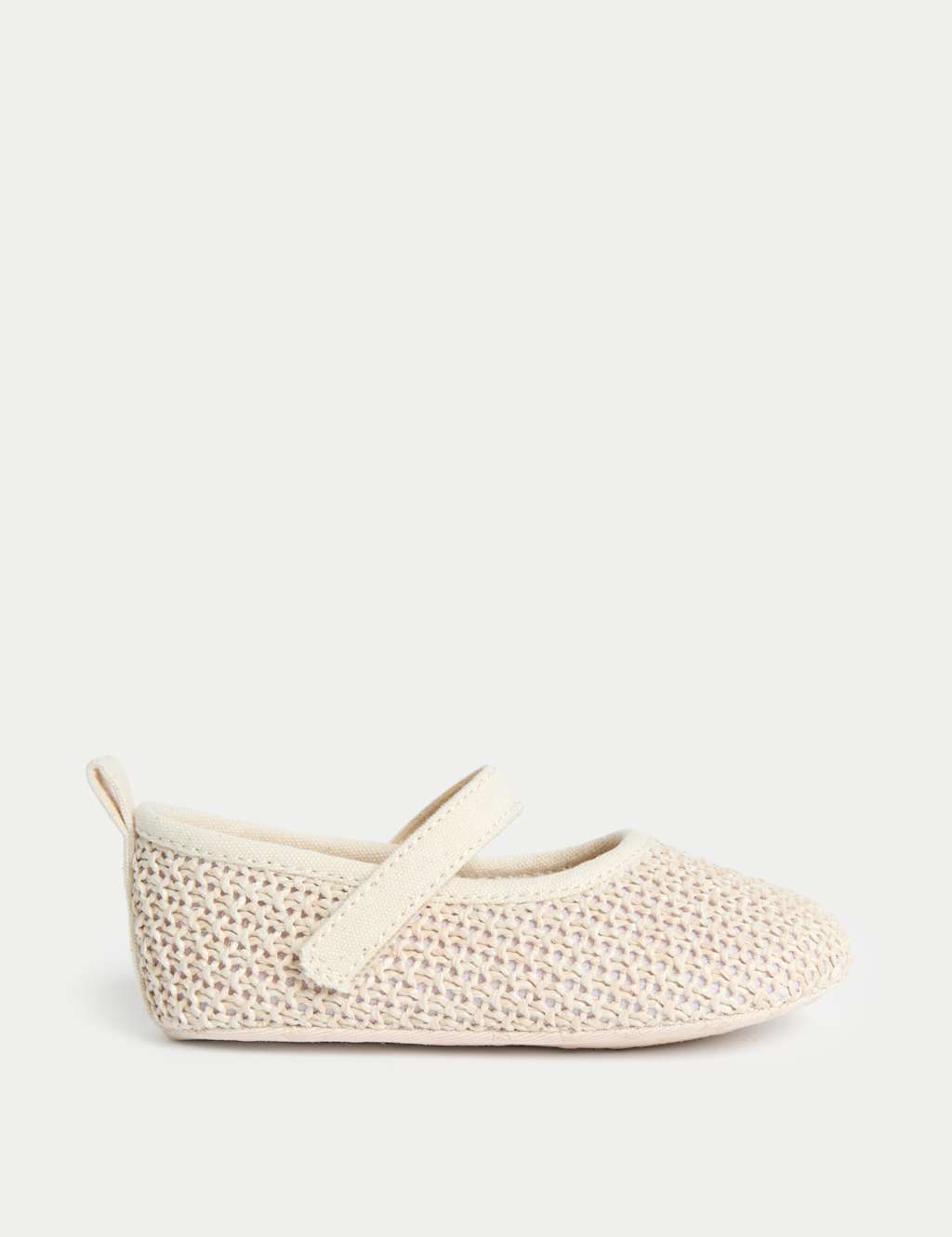 Kids' Knitted Ballet Pram Shoes (0-18 Mths)