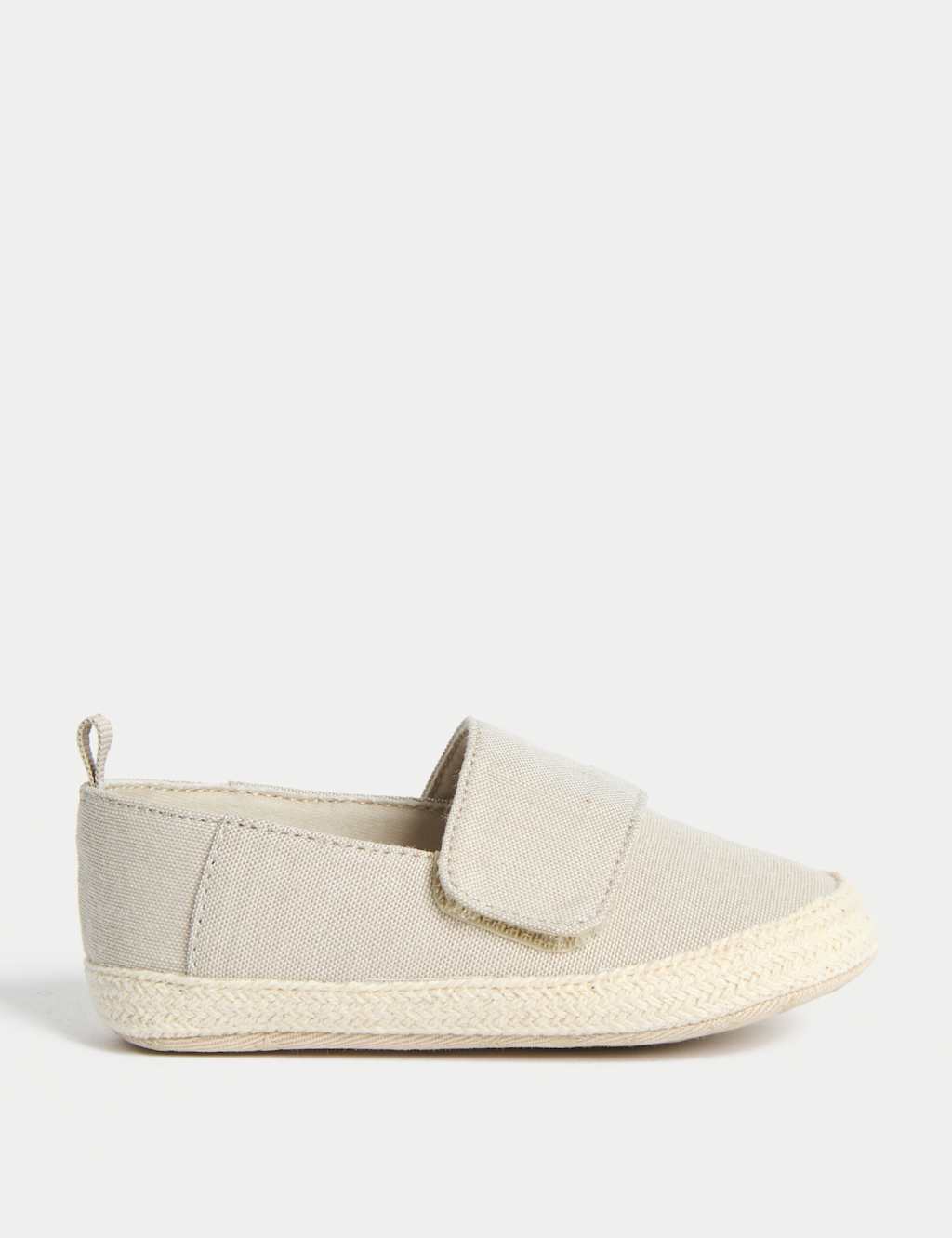 Baby Espadrille Pram Shoes (0-18 Mths)