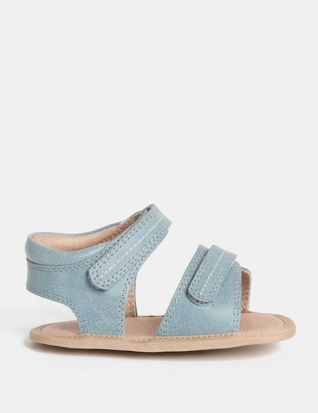 Baby Riptape Pram Shoes (0-18 Mths)