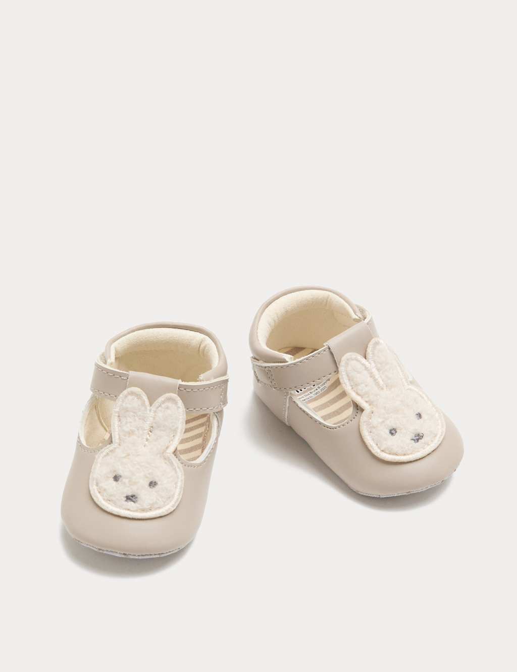 M&S Kids' Miffy Ballet Pumps (0-18 Mths) Neutral