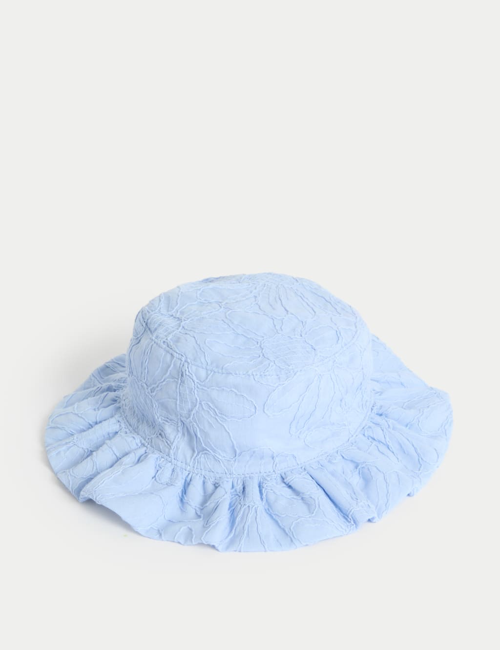Kids' Cotton Rich Embroidered Sun Hat (0-36 Mths)