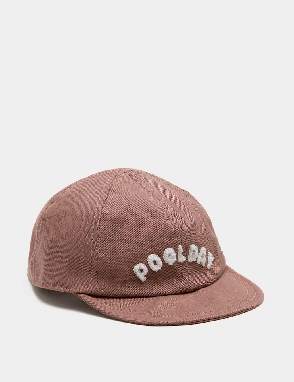 M&S Baby Pure Cotton Pool Day Cap (0-3 yrs) - 6-12 Months - Rust