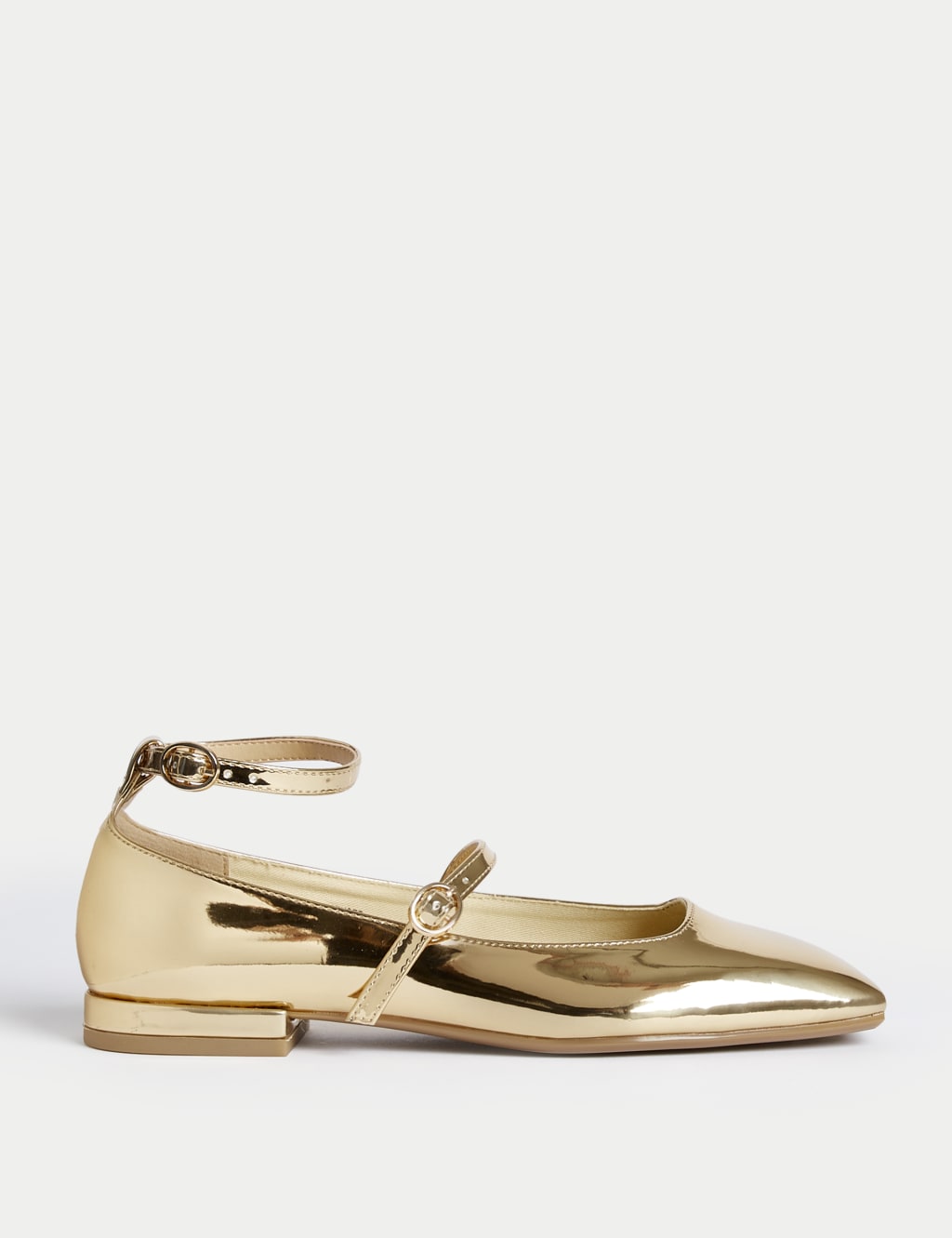 M&s gold shoes store