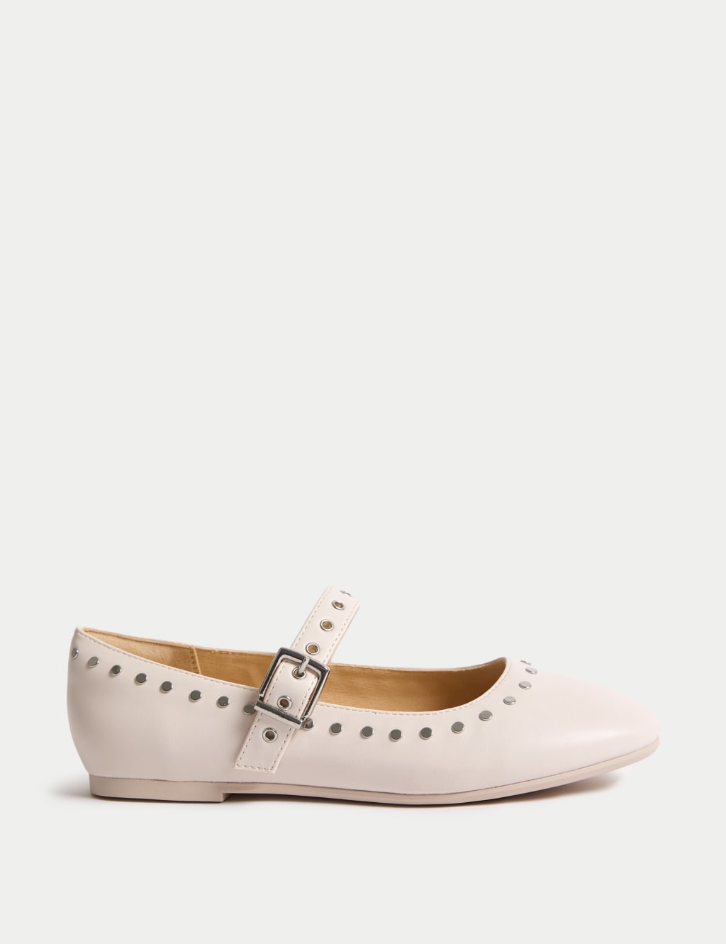 Kids' Studded Ballet Pumps (10 Small - 6 Large)