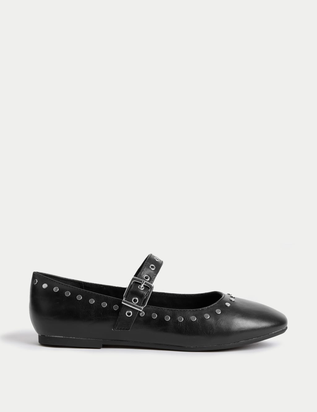 Kids' Studded Ballet Pumps (10 Small - 6 Large)