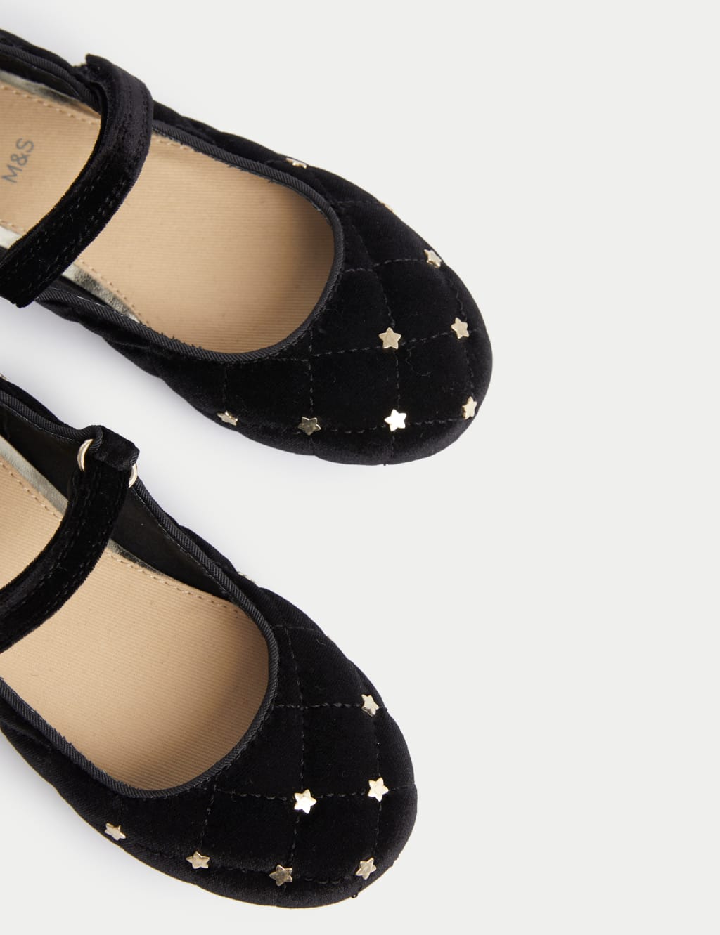 Girls Black Shoes at M S