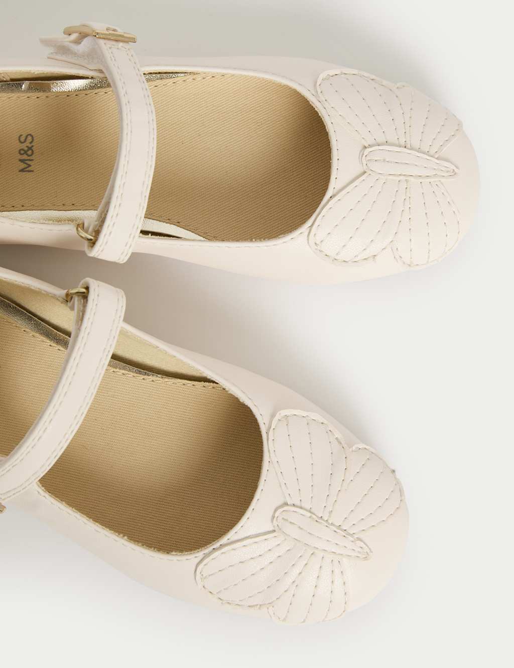 Kids' Butterfly Ballet Pumps(4 Small - 2 Large)