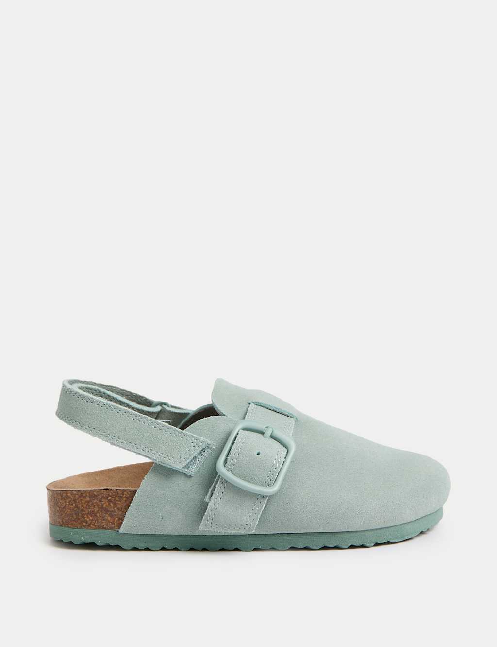 Kids' Suede Riptape Slip-on Clogs (4 Small - 2 Large)