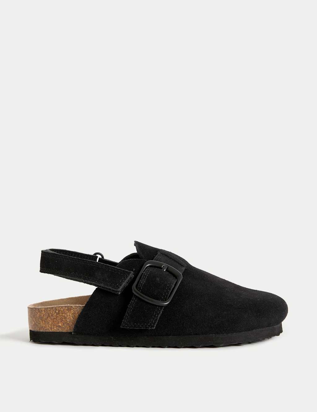 Kids' Suede Riptape Slip-on Clogs (4 Small - 2 Large)