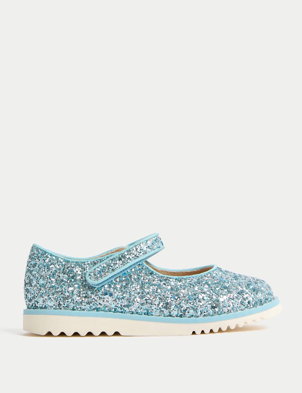 Kids' Glitter Mary Jane Shoes (4 Small - 2 Large)