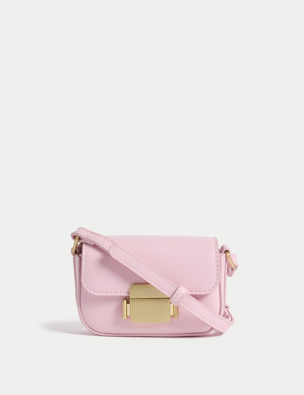 Kids' Faux Leather Mini Lock Bag