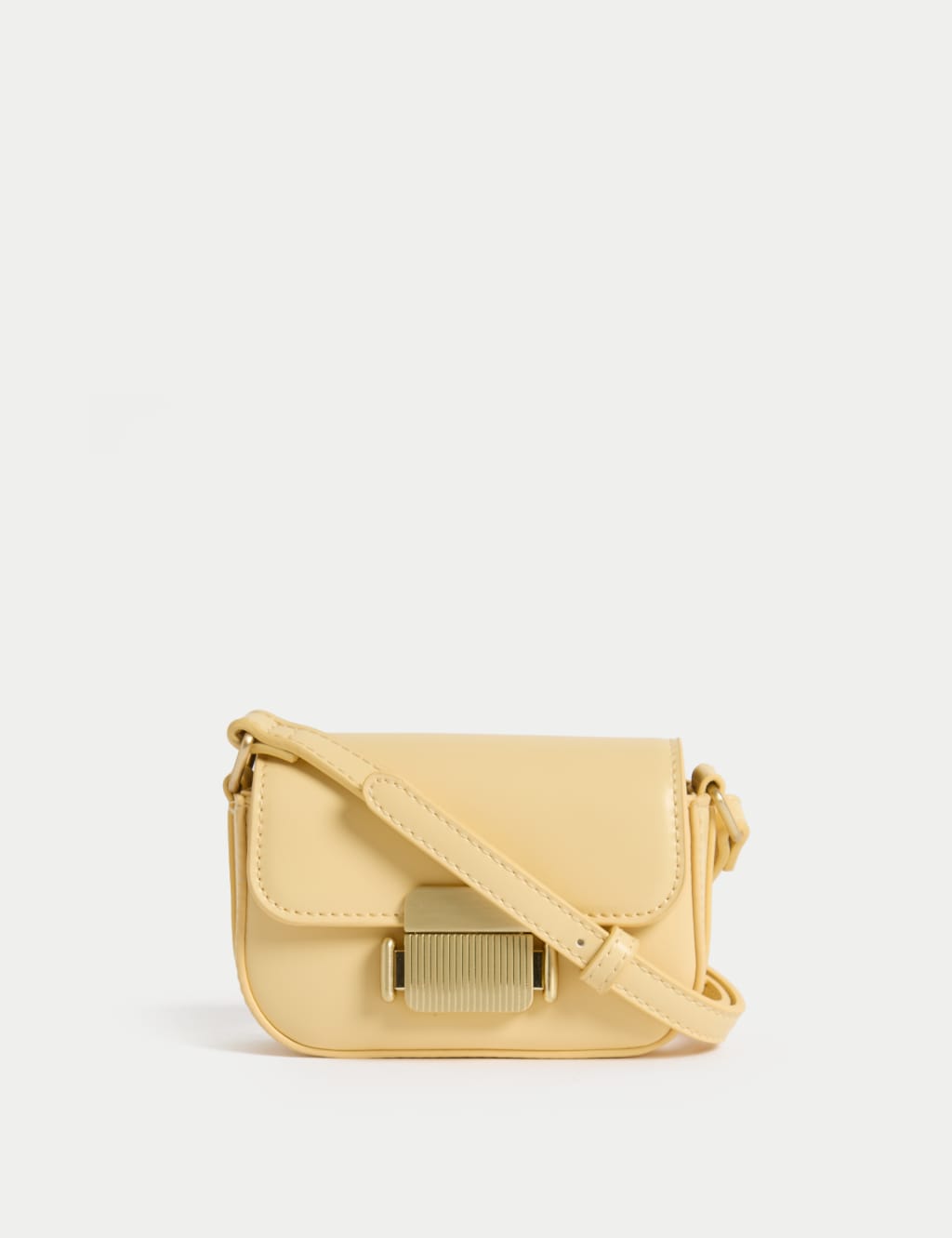 Kids' Faux Leather Mini Lock Bag