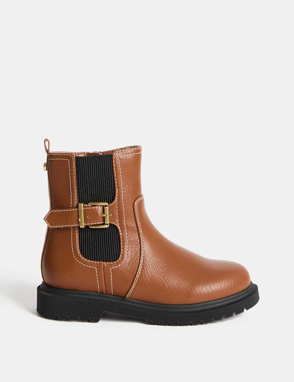 M&S Kids' Chelsea Boots (4 Small - 6 Large) Brown