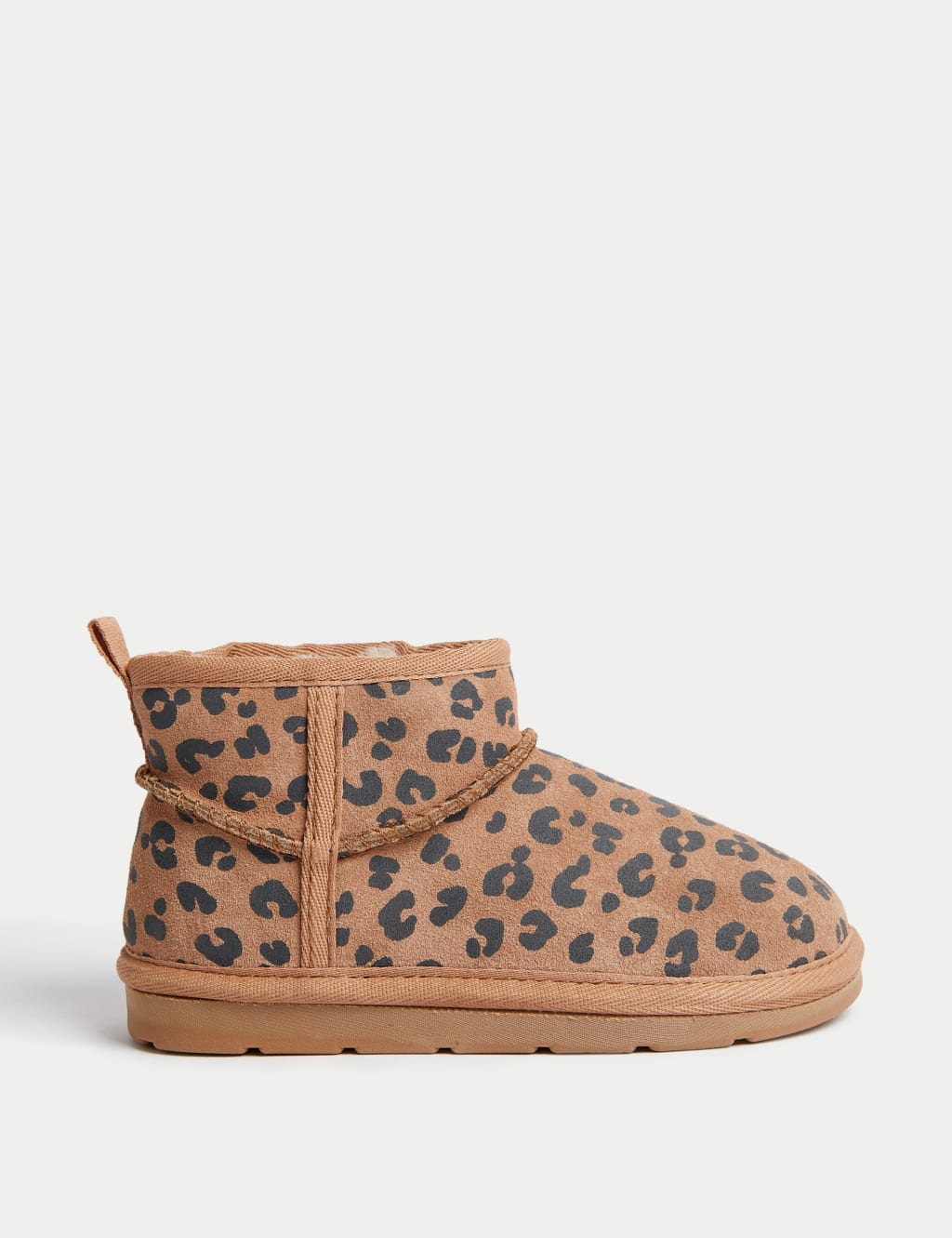 Kids' Suede Ankle Boots (4 Small - 6 Large)