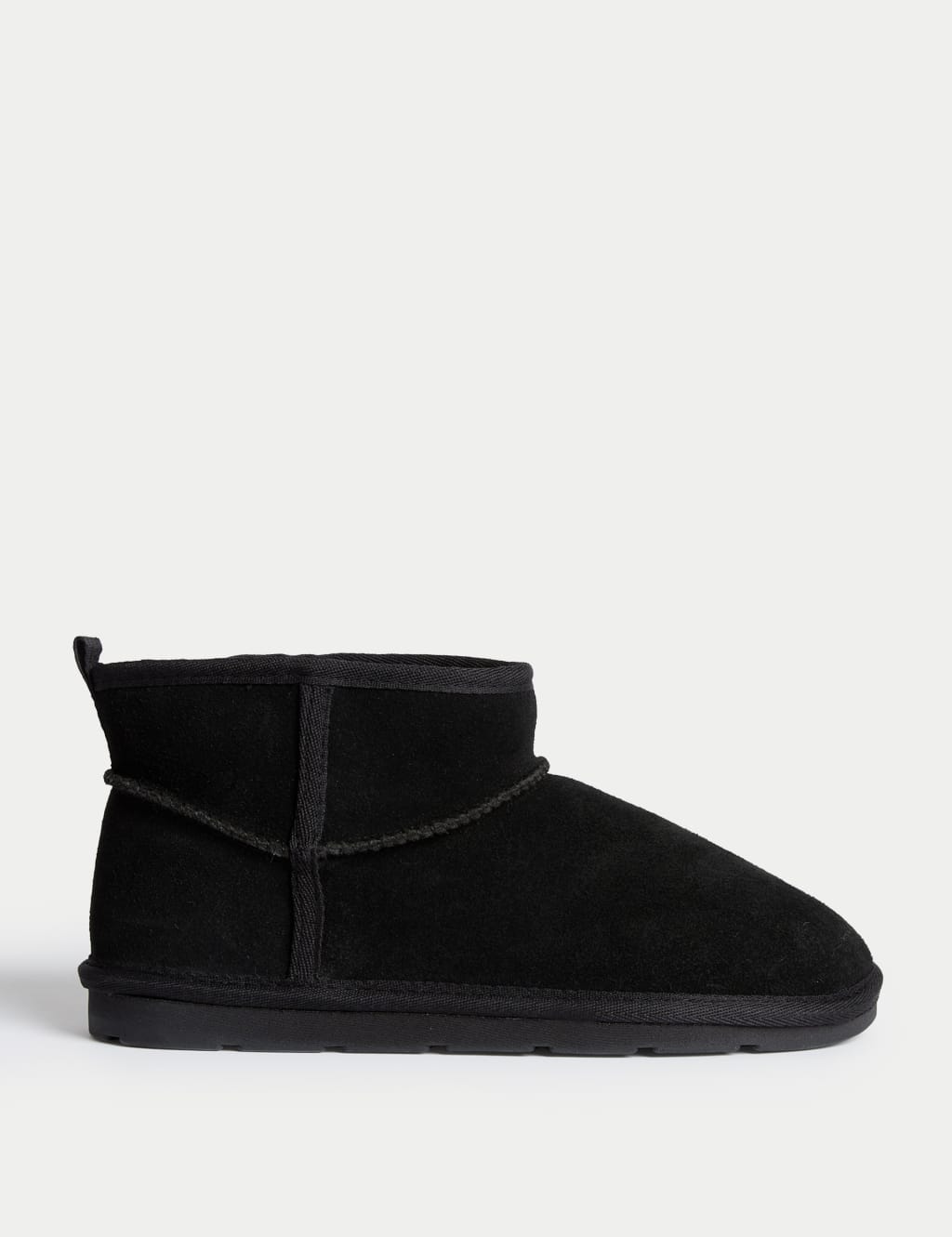 Kids' Suede Ankle Boots (4 Small - 6 Large)