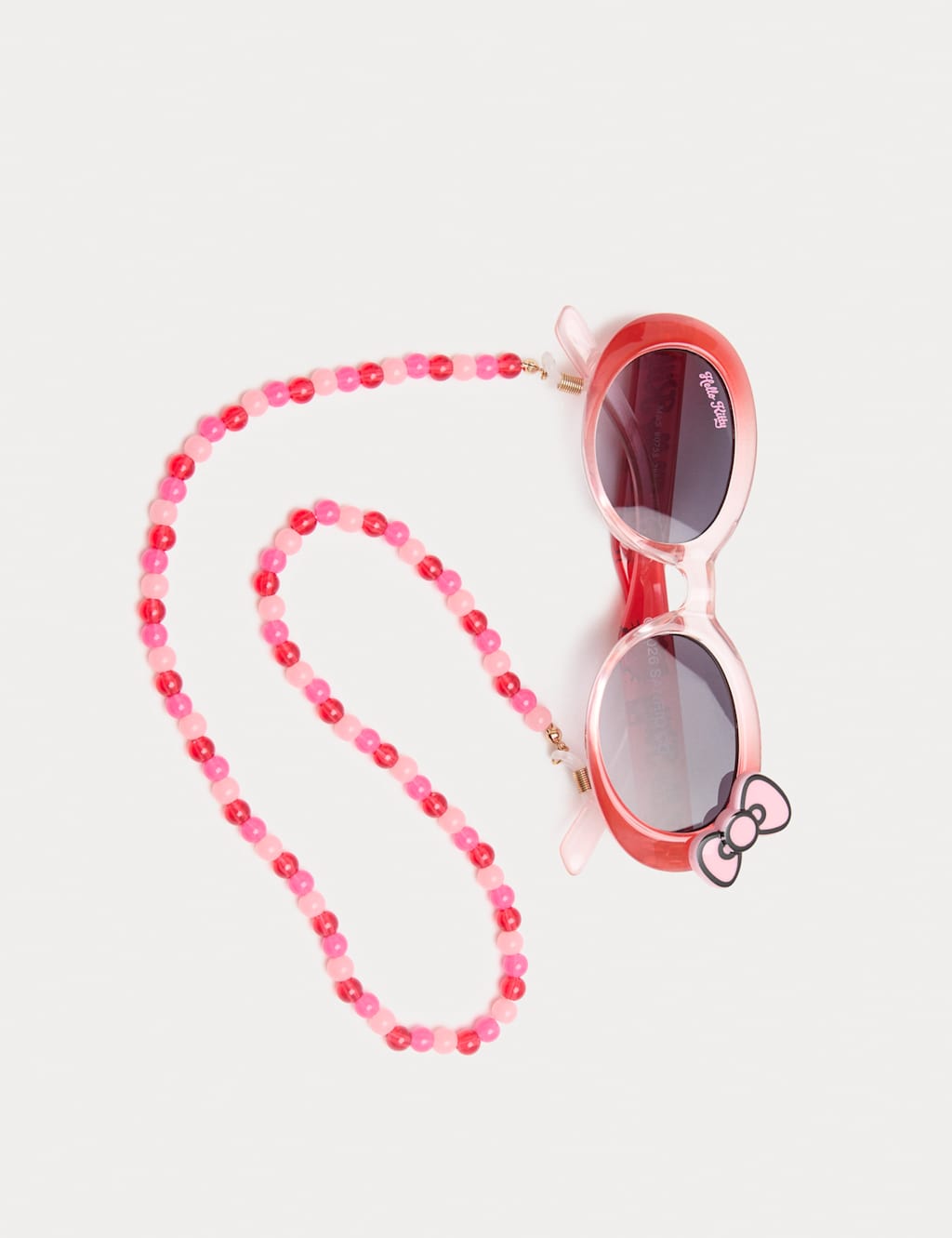 M&S Kids' Hello Kitty Sunglasses With Chain (S-L) Pink Mix