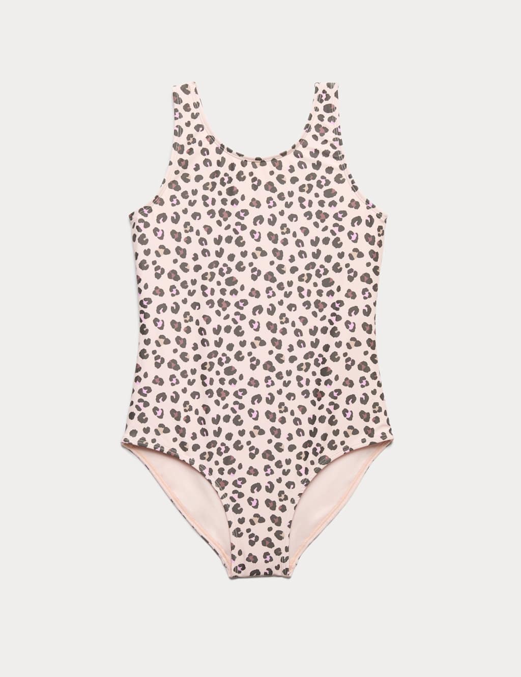 M&S Girls Leopard Swimsuit (6-16 Yrs) - 15-16 Years - Multi