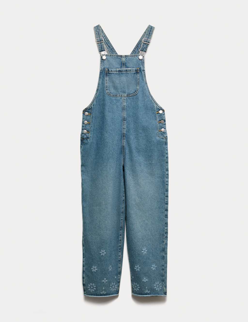 M&S Denim Dungarees (6-16 Yrs) Denim