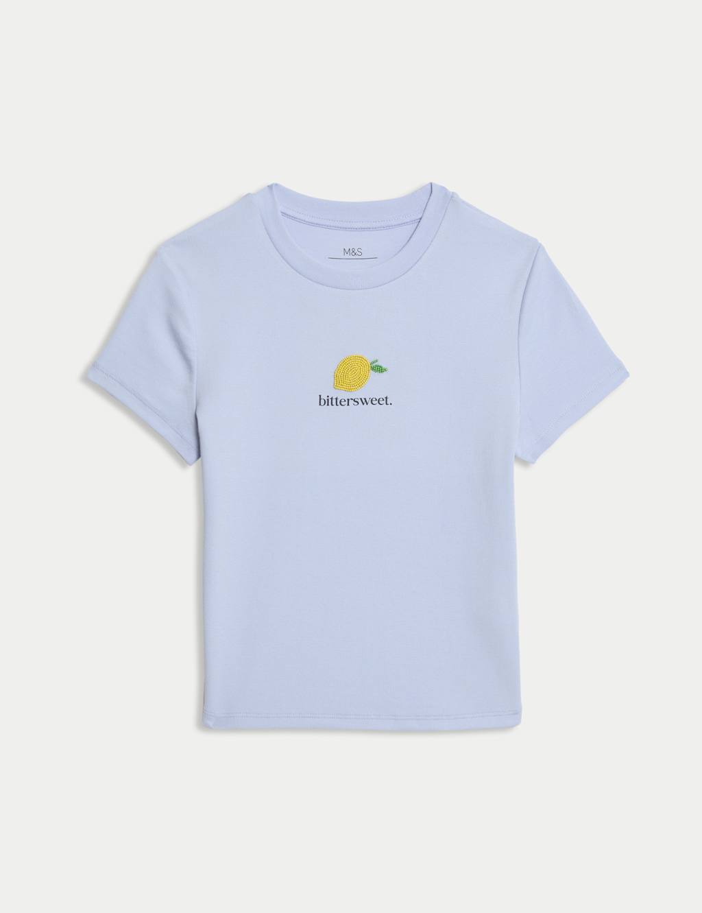 Cotton Rich Fitted Slogan T-Shirt (2-16 Yrs)