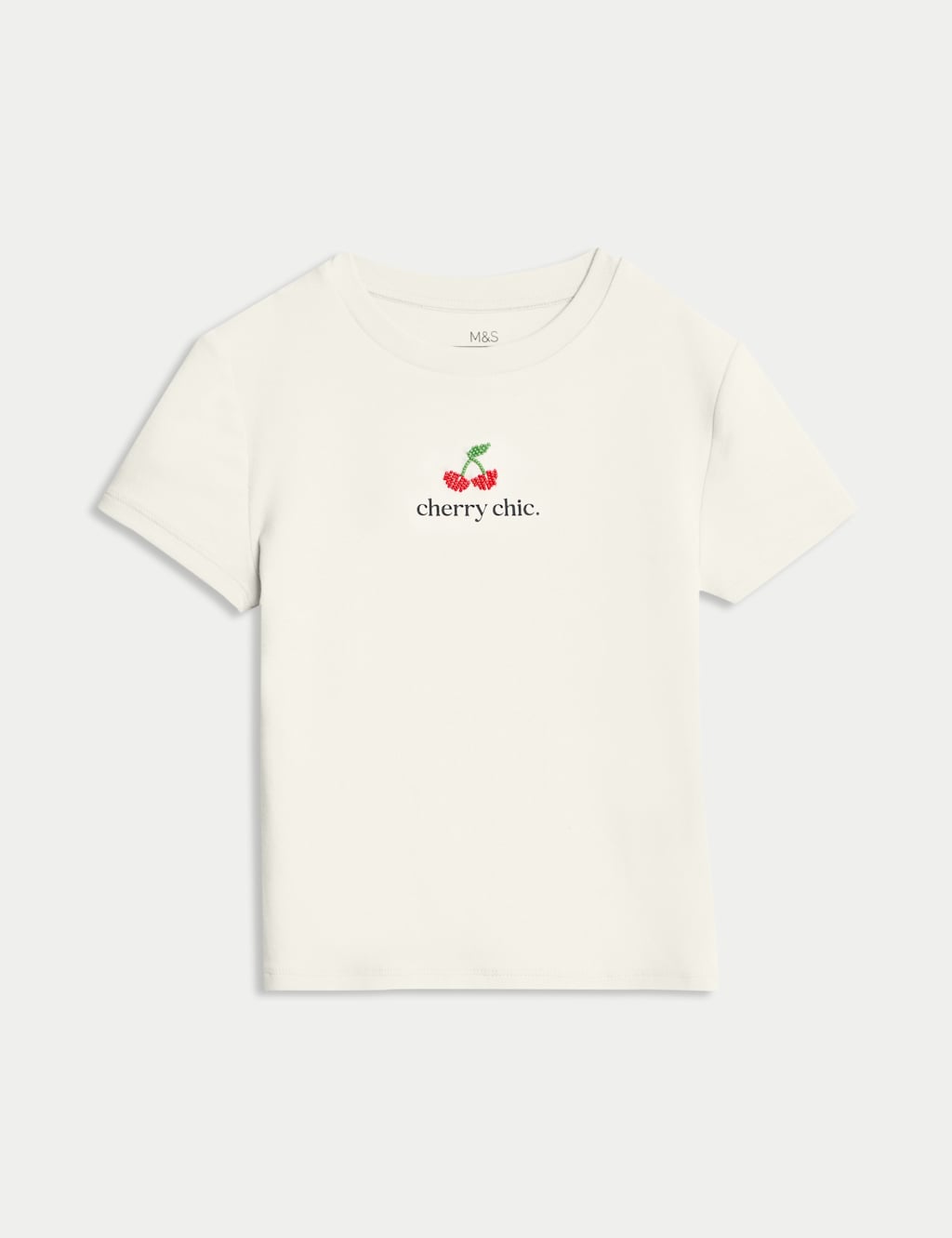 Cotton Rich Slogan T-Shirt (2-16 Yrs)