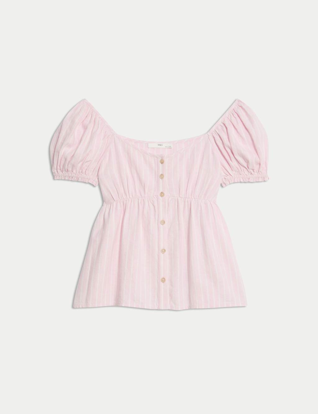 Cotton Rich Striped Top (6-16 Yrs)