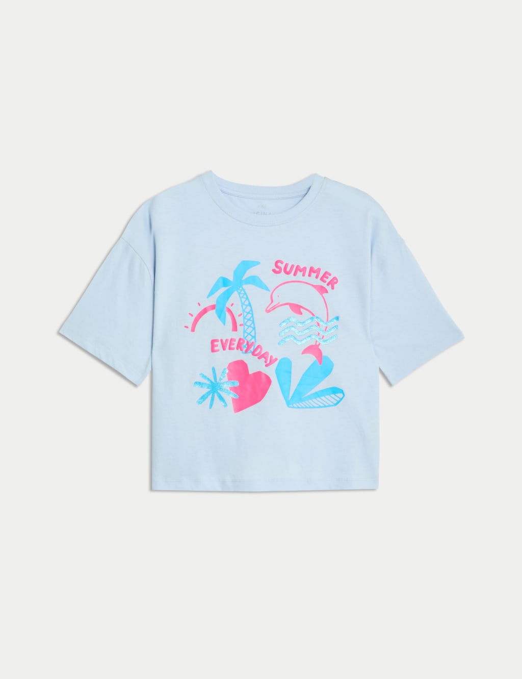 Pure Cotton Floral T-Shirt (6-16 Yrs)