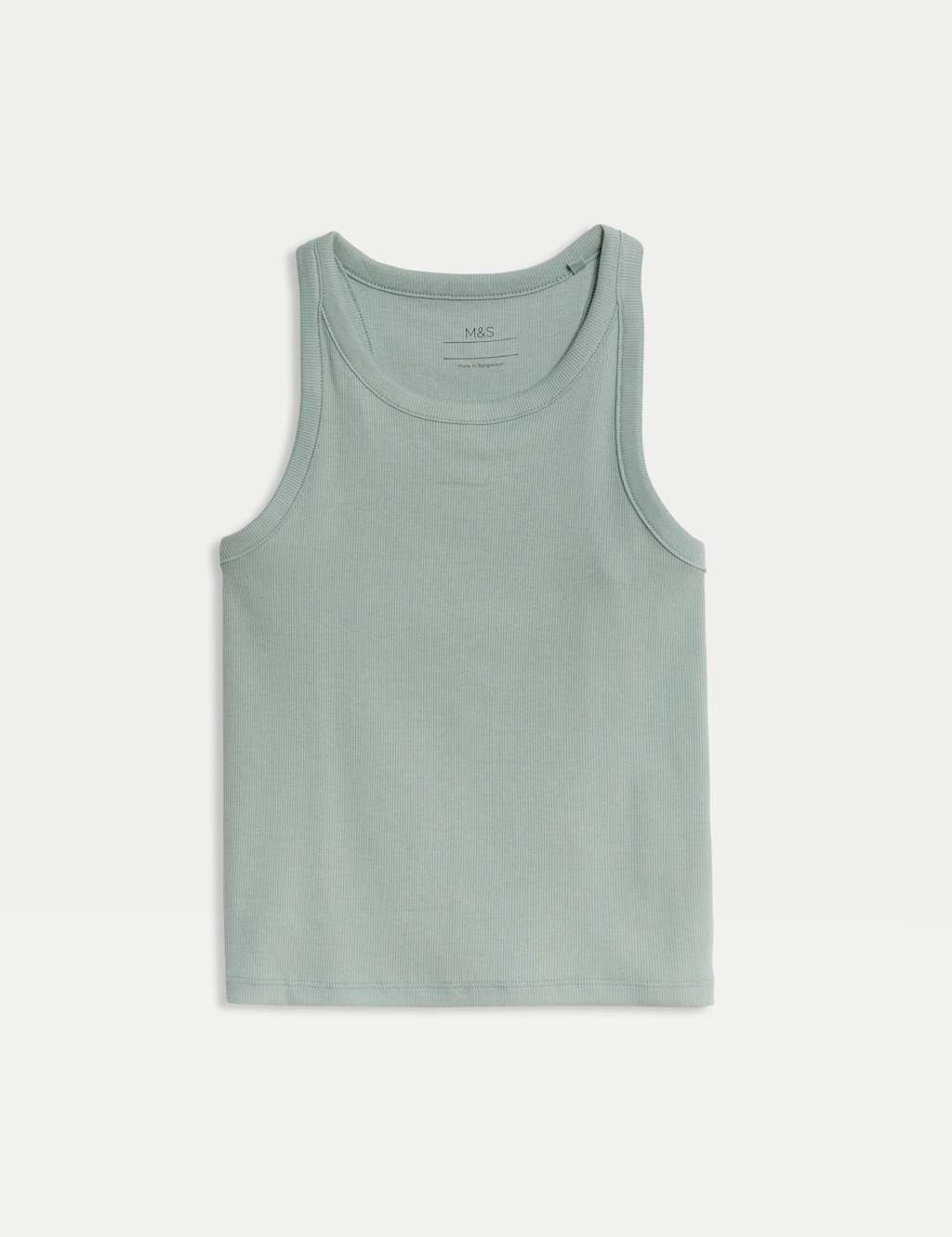 Cotton Rich Ribbed Vest (2-16 Yrs)