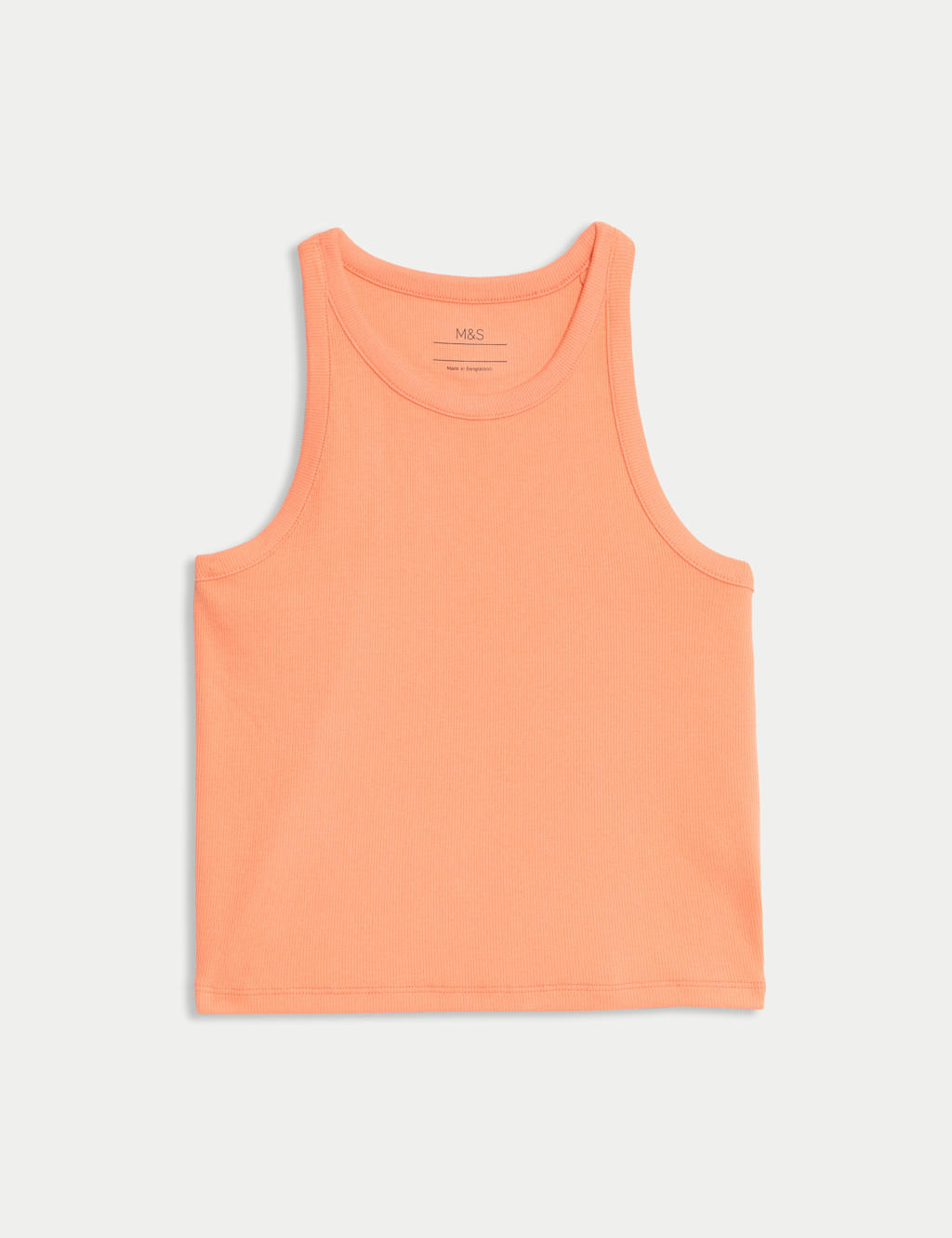 Cotton Rich Ribbed Vest (2-16 Yrs)