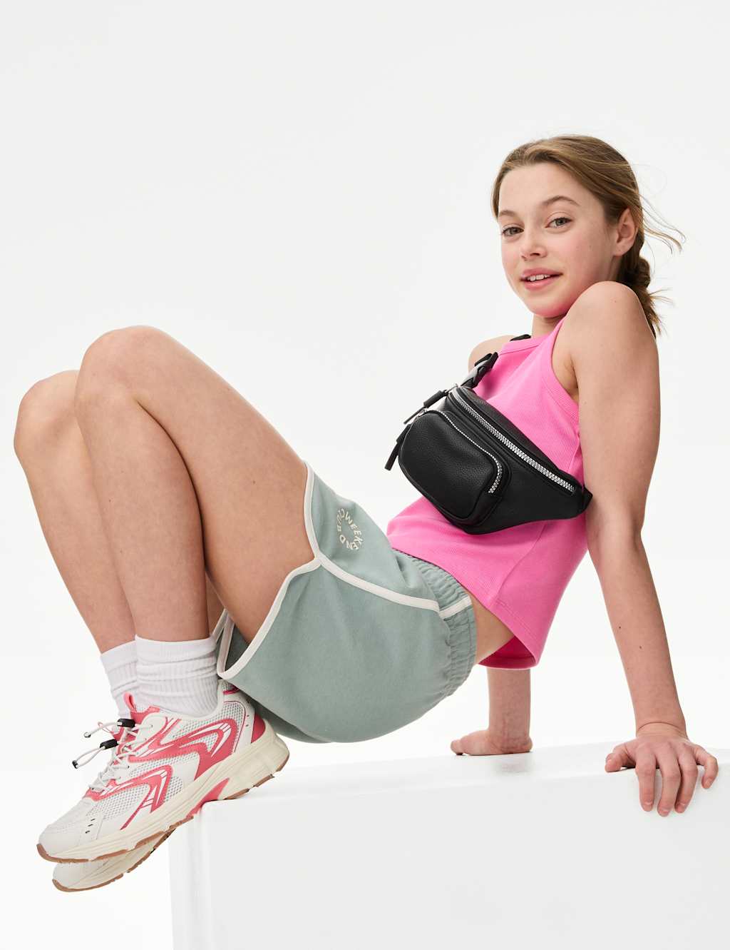 Cotton Rich Sports Shorts (2-16 Yrs)