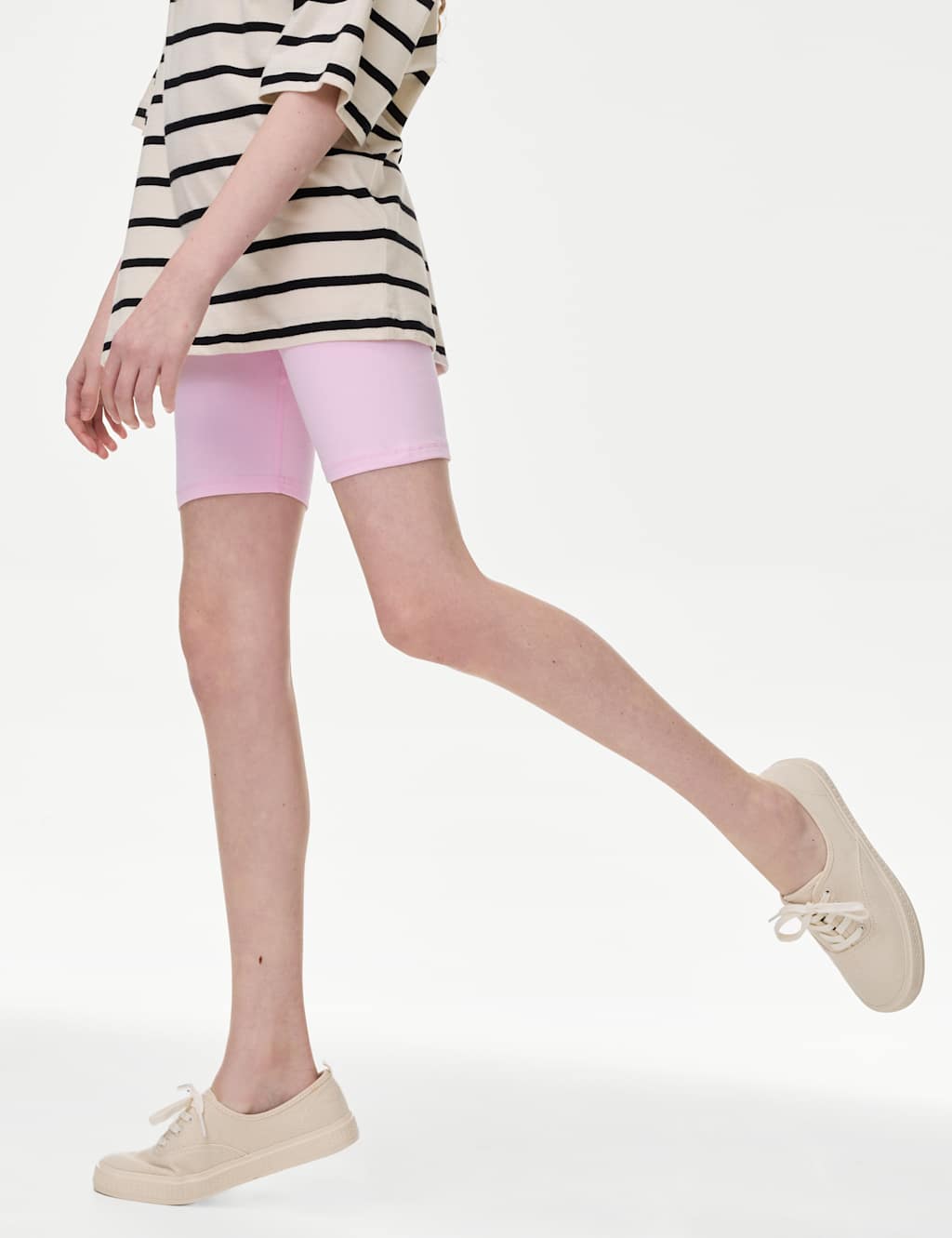 Cotton Rich Cycling Shorts (6-16 Yrs)