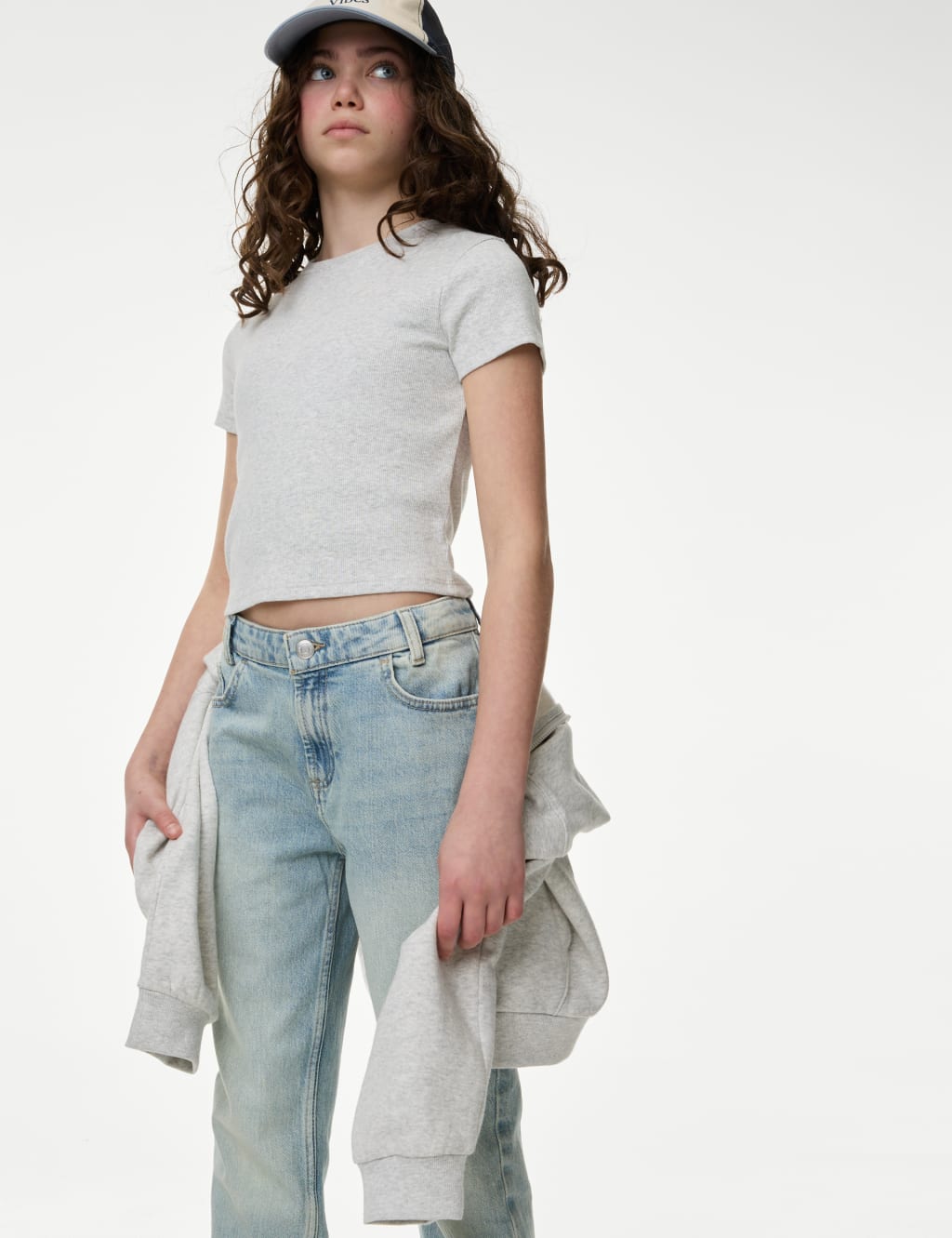 Straight Leg Denim Jeans (6-16 Yrs)