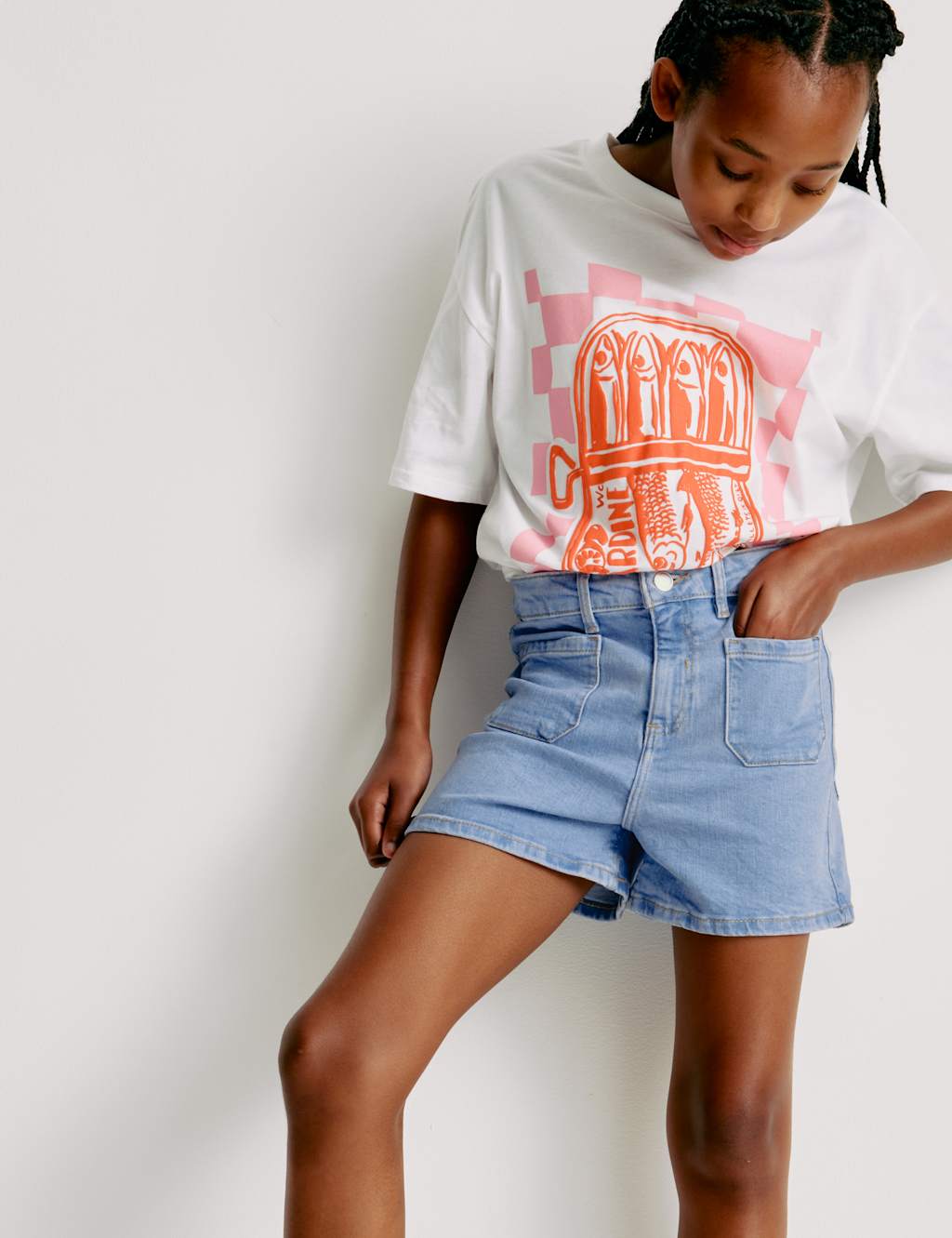 Cotton Rich Denim Shorts (2-16 Yrs)
