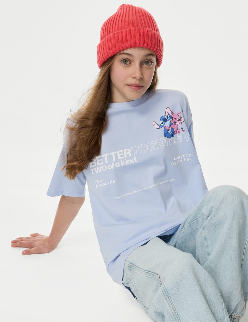 Pure Cotton Lilo & Stitch™ T-Shirt (6-16 Yrs)