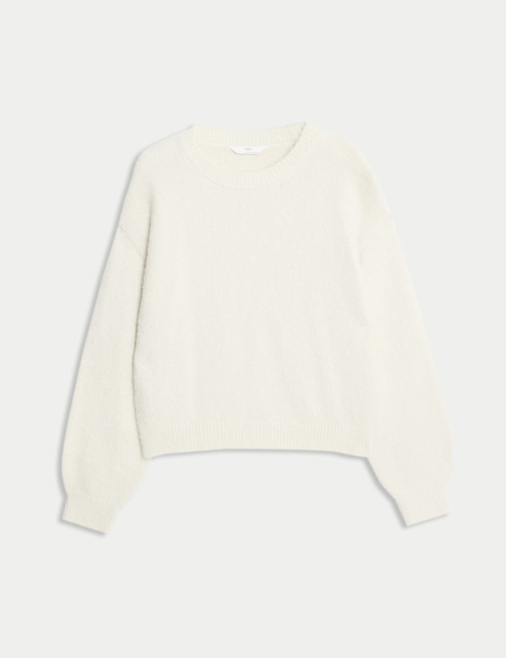 M&S Plain Jumper (6-16 Yrs) Ivory