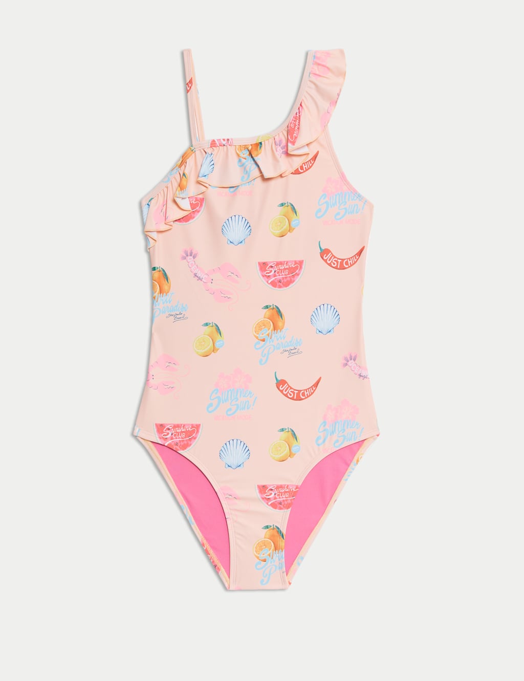 Fruit Frill Swimsuit (6-16 Yrs)