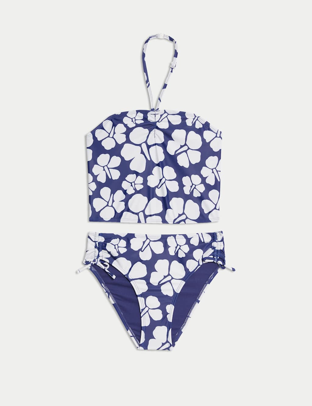 2pc Floral Halterneck Tankini (6-16 Yrs)