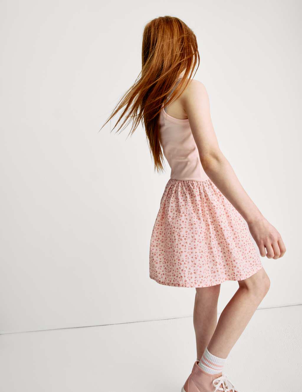 Cotton Rich Ribbed Dress (2-16 Yrs)