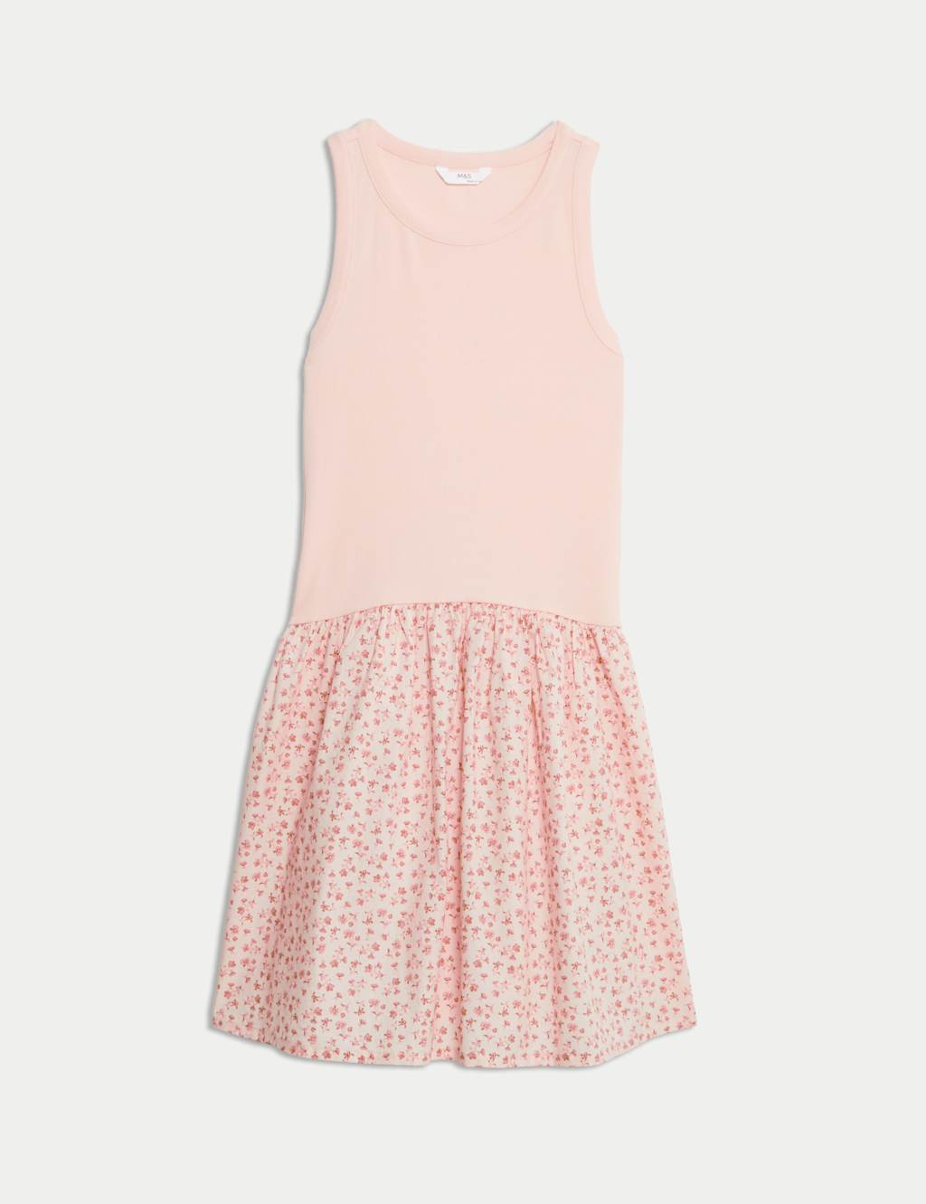 Cotton Rich Ribbed Dress (2-16 Yrs)