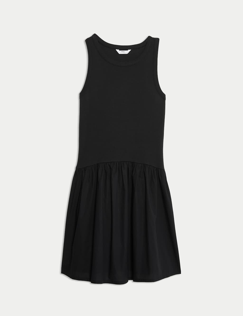 Cotton Rich Ribbed Dress (2-16 Yrs)