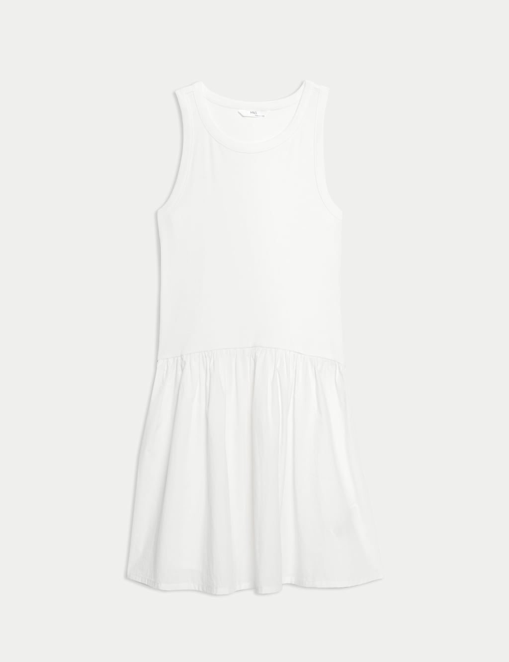 Cotton Rich Ribbed Dress (2-16 Yrs)