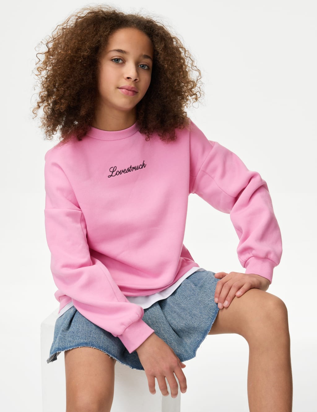 Cotton Rich Lilo & Stitch™ Sweatshirt (6-16 Yrs)