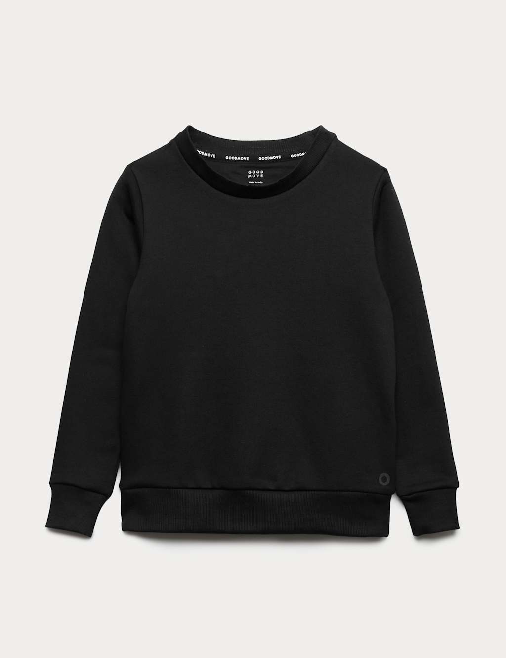 Goodmove Boys School Sweatshirt (3-16 Yrs) - 3-4 Years - Black